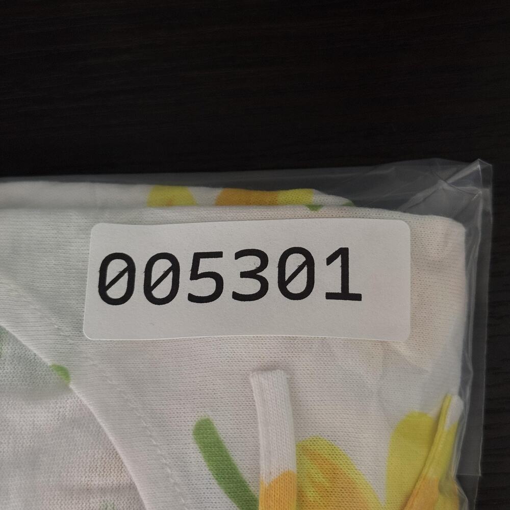 Vintage Pennylane Romper Womens Large Floral Button Bow 90s Daisy Retro NEW - Picture 13 of 13